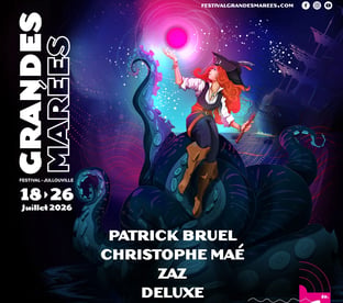 Festival Grandes Marées 2026 affiche
