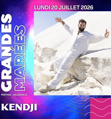 KENDJI au Festival Grandes Marées
