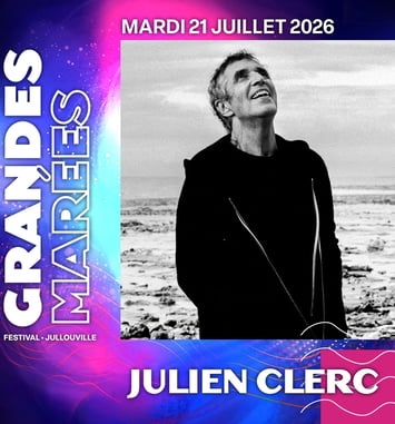 Julien Clerc au Festival Grandes Marées