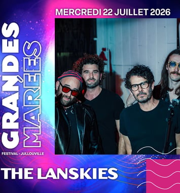 THE LANSKIES au Festival Grandes Marées