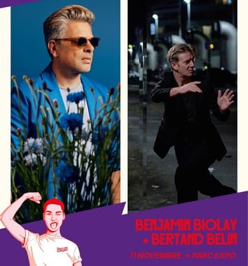 Benjamin Biolay et Bertrand Belin