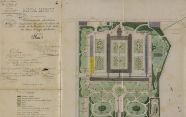 Levez les yeux ! Jeu de piste dans le parc de l'ancien hôpital maritime