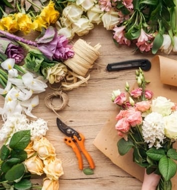 Animation jeune public : atelier floral