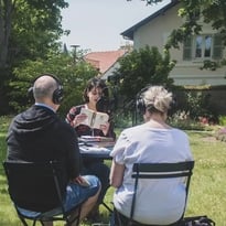 Le Bar à lectures par la compagnie Les Écriés