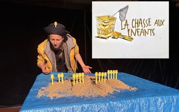 Spectacle de théâtre d'objets L'Arpenteuse Compagnie à Ver le 20 septembre 2026