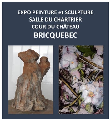 Promenades — exposition de peinture et sculpture de Philippe Lefebvre et Evelyne Gouy