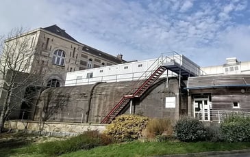 Visite guidée historique du blockhaus du Centre Hospitalier Public du Cotentin