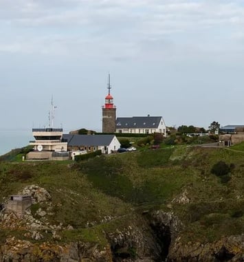 Visite guidée du sémaphore du Roc à Granville