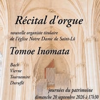 Concert d'orgue par Tomoe Inomata nouvelle organiste titulaire