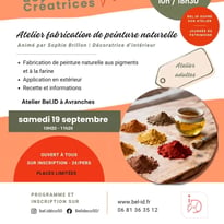 Fabrication de peinture naturelle