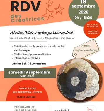 Vide-poche personnalisé