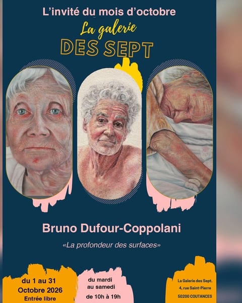 Exposition Bruno Dufour-Coppolani « La profondeur des surfaces » - Peinture