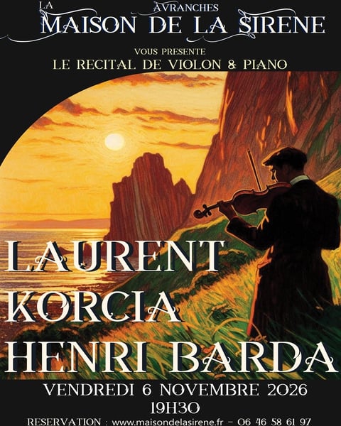 Concert musique classique > Laurent Korcia et Henri Barda - Rencontre
