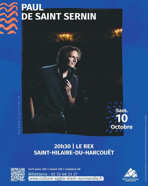 [COMPLET] Saison Culturelle > Spectacle - humour Paul de Saint Sernin