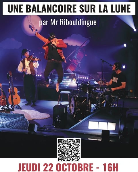 Une balançoire sur la lune par Monsieur Ribouldingue