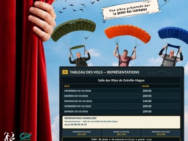 Théâtre "Promis, Juré Crashé"