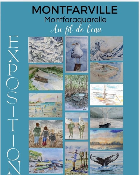 Exposition : Montfaraquarelle au fil de l'eau