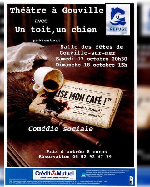 Théâtre "Élise ! Mon café !"
