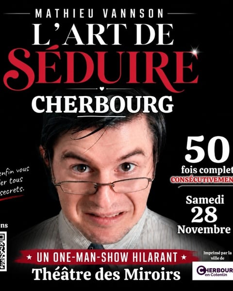 Spectacle : L'art de séduire, de Mathieu Vannson