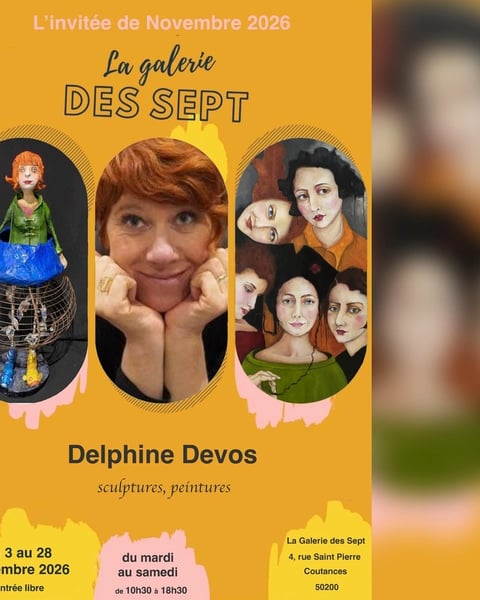 Exposition Delphine Devos - Sculpture / peinture