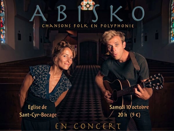 Concert d'Abisko dans l'église de Saint-Cyr-Bocage !