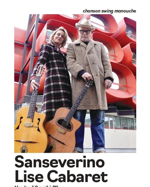Concert du mois - Sanseverino x Lise Cabaret