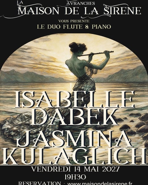 Concert musique classique > Isabelle Dabek et Jasmina Kulaglich