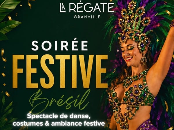 Soirée spectacle Brésil au restaurant la Régate