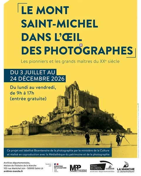 Le Mont Saint-Michel dans l’œil des photographes.  Les pionniers et les grands maîtres du XXe siècle