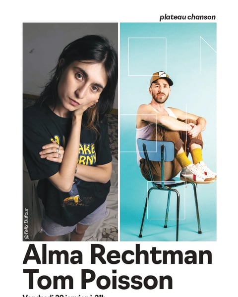 Concert du mois - Alma Rechtman & Tom Poisson
