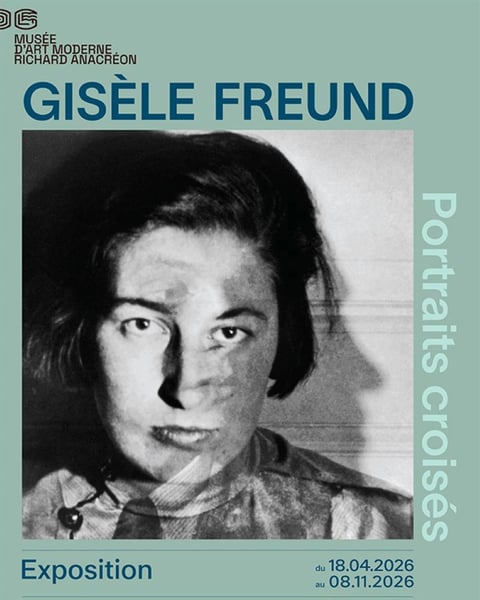Exposition Gisèle Freund, portraits croisés