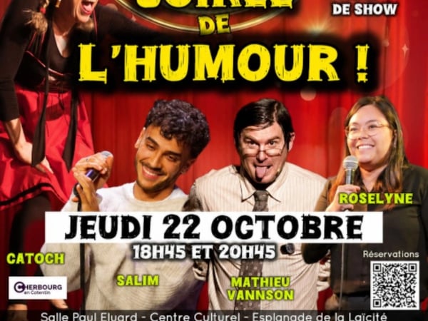 Cherbourg Comedy Festival 18h45 et 20h45