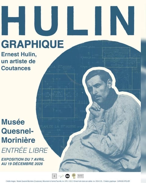 Hulin graphique, Ernest Hulin un artiste de Coutances