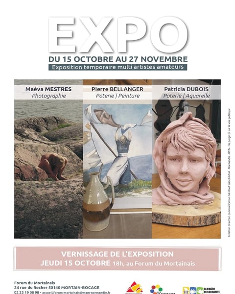 Exposition temporaire multi artistes amateurs