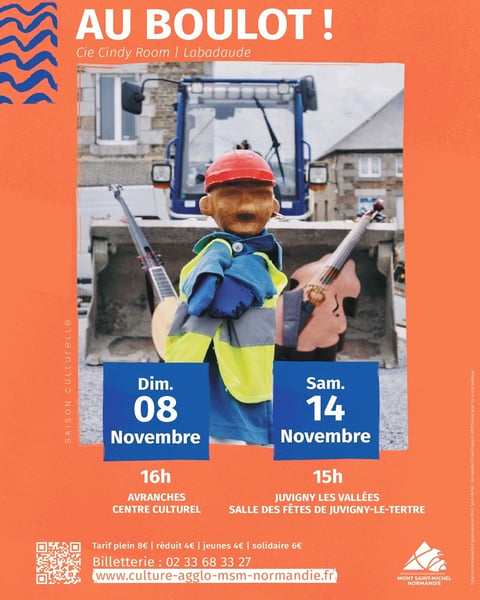 Saison Culturelle > En famille - Marionnette "Au boulot !"