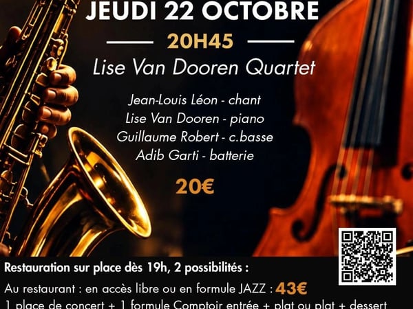 Concert de Jazz : Lise Van Dooren