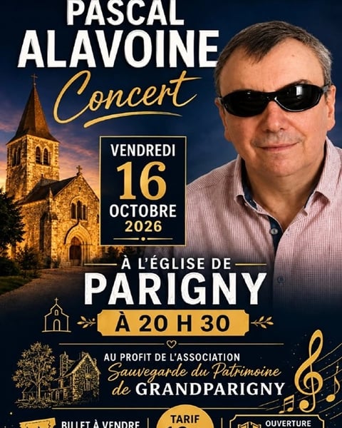 Concert de Pascal Alavoine