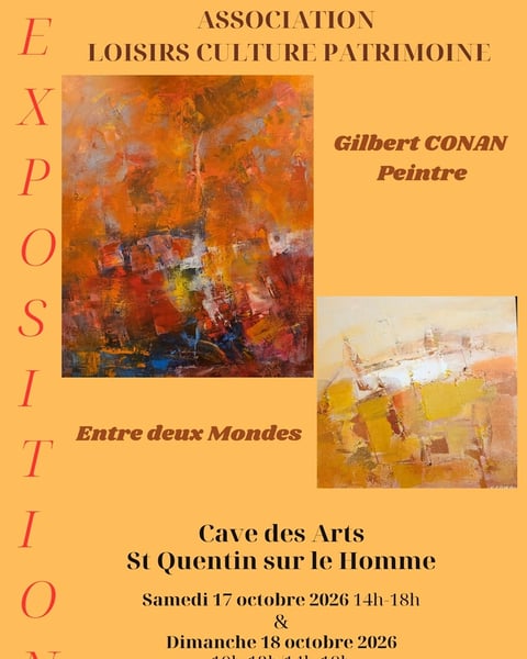 Exposition peinture de Gilbert Conan