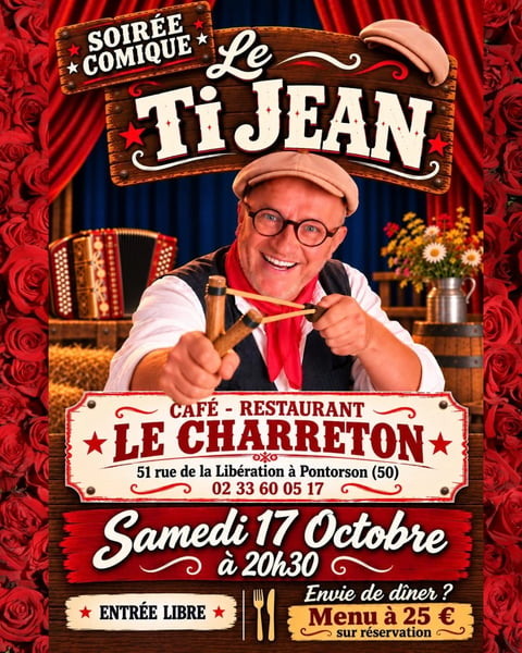 Le Ti Jean débarque au Charreton !