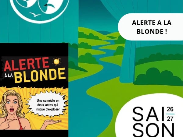 Troupes théâtrales du Val de Vire > "Alerte à la blonde !"