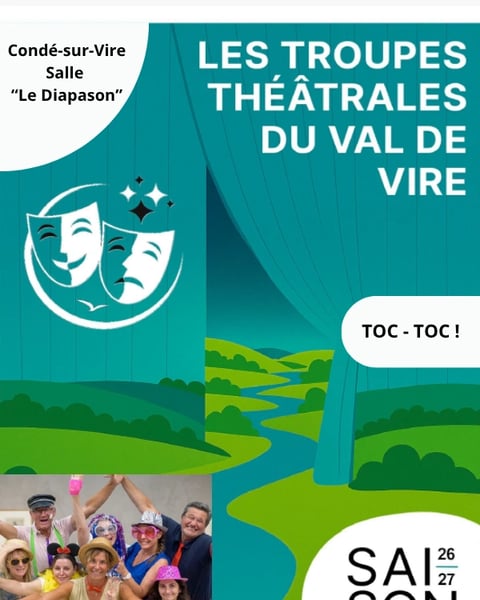 Troupes théâtrales du Val de Vire > "Toc Toc !!"