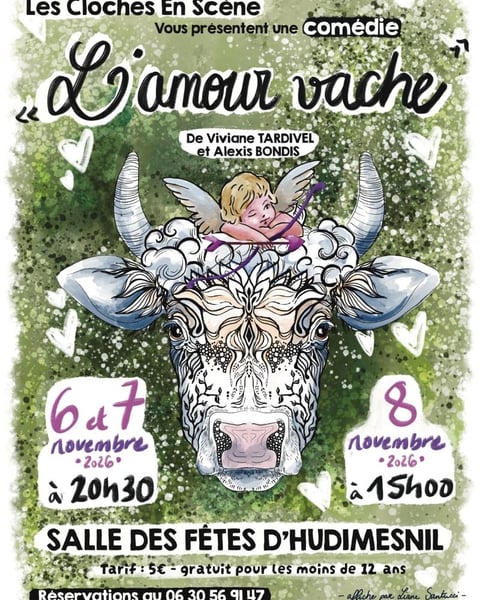 Représentation théâtrale : L'Amour Vache