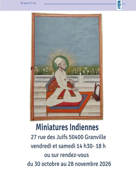 Exposition - miniatures indiennes