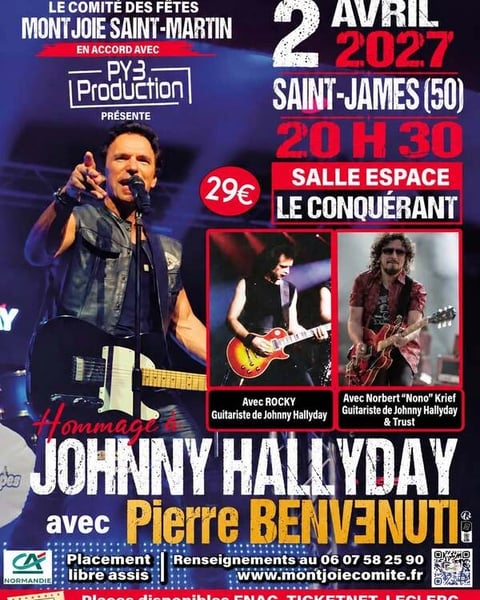 Concert en hommage à Johnny Hallyday