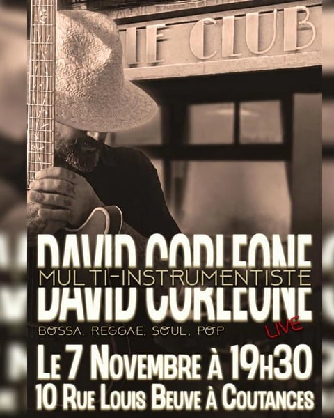 Concert : David Corléone